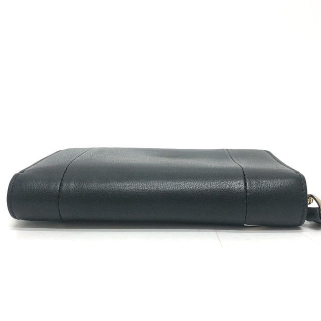 Valentino VALENTINO V logo Bifold Wallet Middle Wallet Folded wallet Leather Black/White - view 5