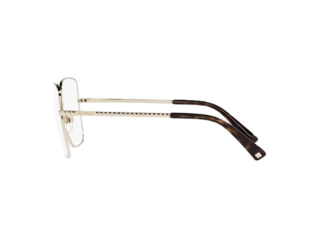 Valentino Valentino VA1024 Glasses In Light Gold With Demo Lenses - view 2