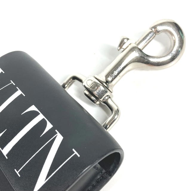 Valentino VALENTINO VLTN logo airpods case earphone case Earphone case Leather Black/White - view 5