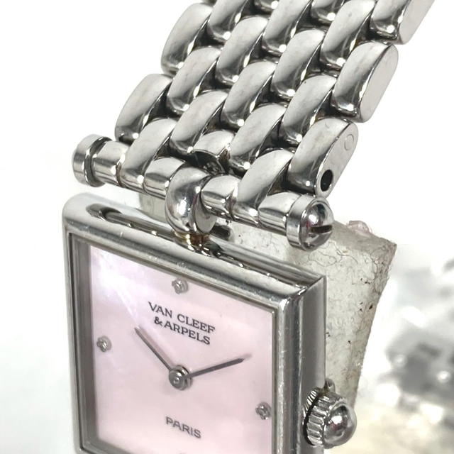 Van Cleef & Arpels Van Cleef & Arpels 522642 Pink shell Classic Cale 4PDiamond Women's Wristwatch - view 4
