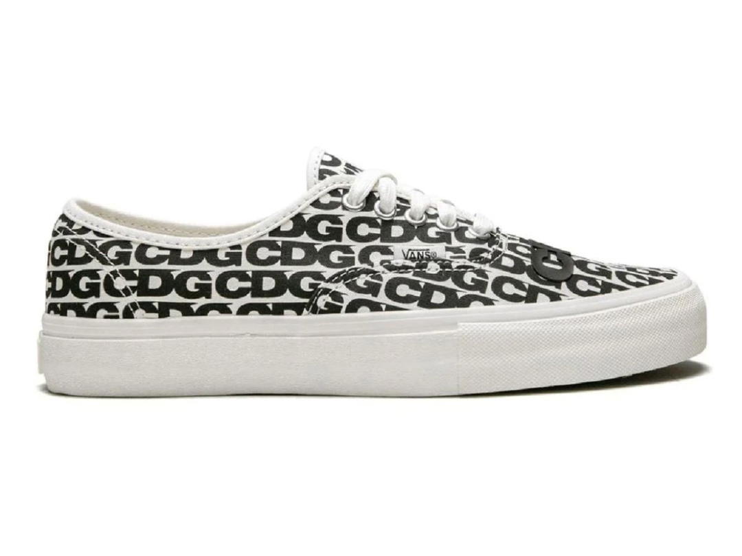 Vans Vans Authentic Comme des Garcons Black Heel Tab (Curved Rubber)