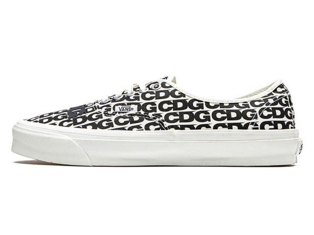 Vans Vans Authentic Comme des Garcons Black Heel Tab (Curved Rubber) - view 2