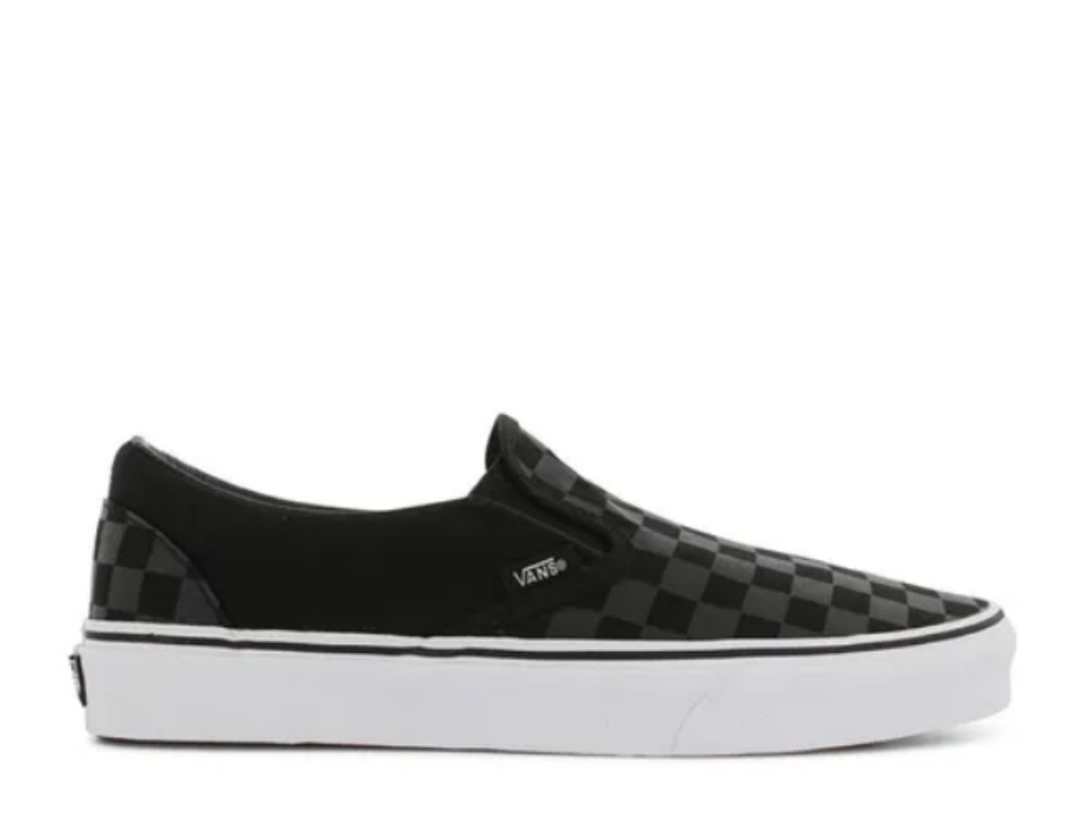 Vans Vans Classic Slip-On Checkerboard Black Charcoal