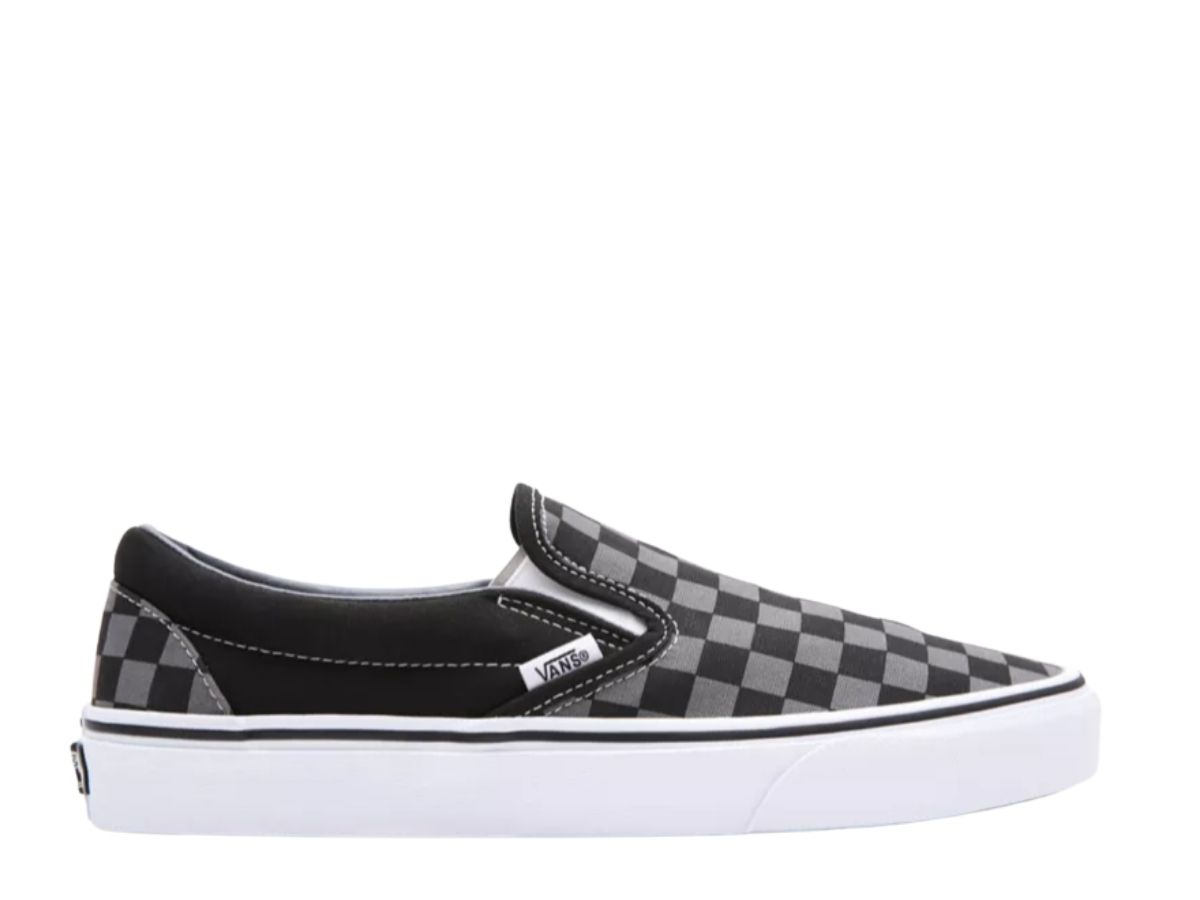 Vans Vans Classic Slip-On Checkerboard Black Grey