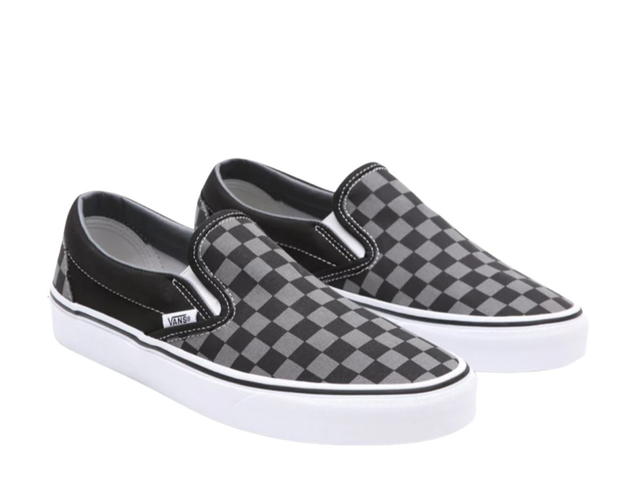 Vans Vans Classic Slip-On Checkerboard Black Grey - view 3