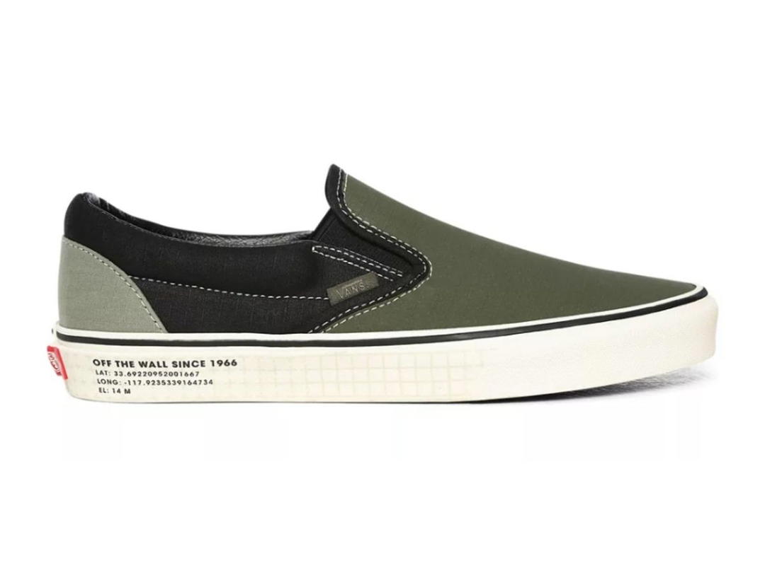Vans Vans Classic Slip-On 66 Supply Green Black