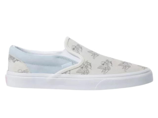 Vans VANS CLASSIC SLIP-ON - (LOVE YOU TO DEATH) MARSHMALLOW/BALLAD BLUE - view 1