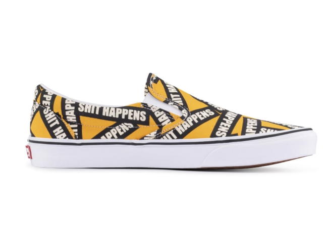 Vans VANS CLASSIC SLIP-ON - SHIT HAPPENS - view 1