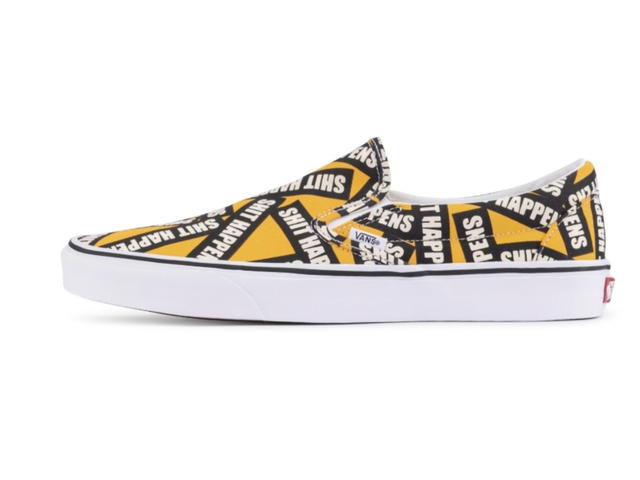 Vans VANS CLASSIC SLIP-ON - SHIT HAPPENS - view 2