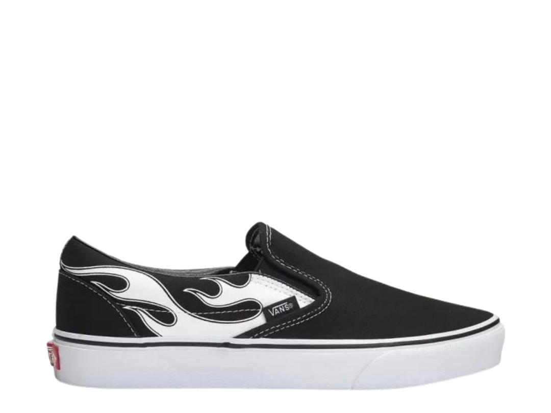 Vans Vans Classic Slip-On (Flame) Black/White