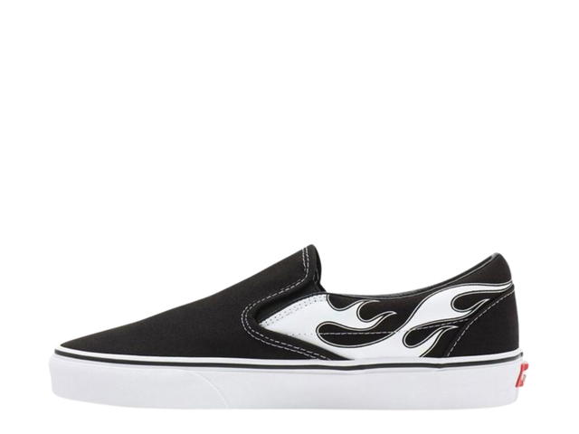 Vans Vans Classic Slip-On (Flame) Black/White - view 2