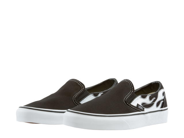 Vans Vans Classic Slip-On (Flame) Black/White - view 3