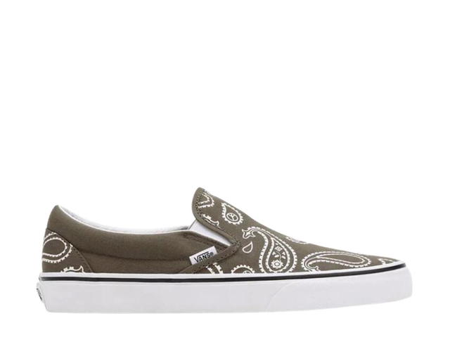 Vans Vans Classic Slip-On Peace Paisley Olive - view 1