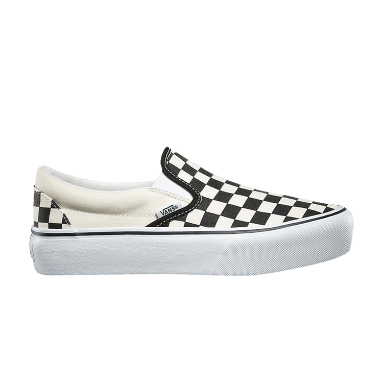 Vans Vans Classic Slip-On Platform 'Checker - Black White'