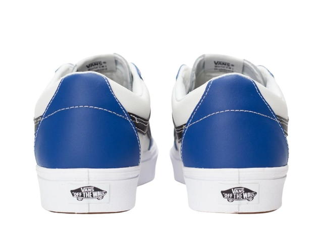 Vans VANS COMFYCUSH SK8-LOW - (LEATHER) TRUE BLUE/WHITE - view 3