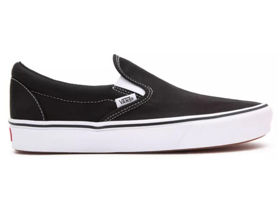 Vans VANS COMFYCUSH SLIP-ON - BLACK/TRUE WHITE
