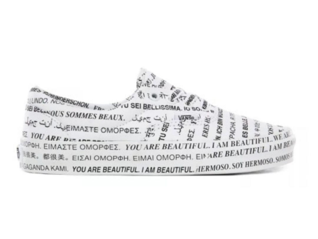 Vans VANS ERA - (WE ARE BEAUTIFUL) WHITE/TRUE WHITE