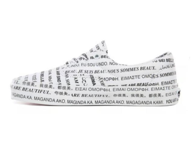 Vans VANS ERA - (WE ARE BEAUTIFUL) WHITE/TRUE WHITE - view 2