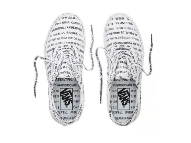 Vans VANS ERA - (WE ARE BEAUTIFUL) WHITE/TRUE WHITE - view 3