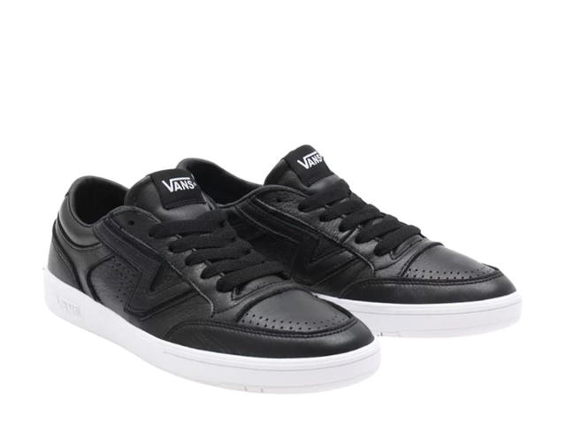 Vans VANS LEATHER LOWLAND CC SHOES LEATHER BLACK - view 3
