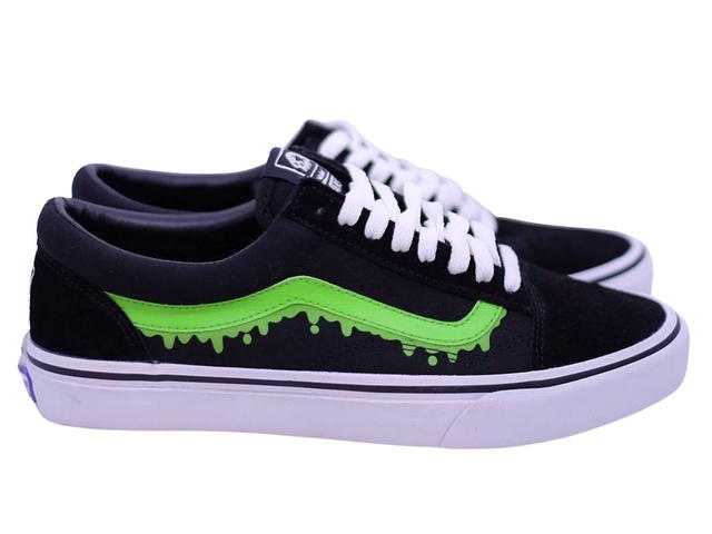 Vans Vans Magical Mosh Misfits Black Old Skool Black and Green - view 2