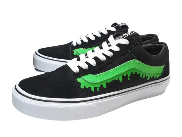 Vans Vans Magical Mosh Misfits Black Old Skool Black and Green - view 3