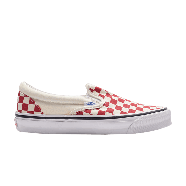 Vans Vans OG Classic Slip-On LX 'Checkerboard - Racing Red'