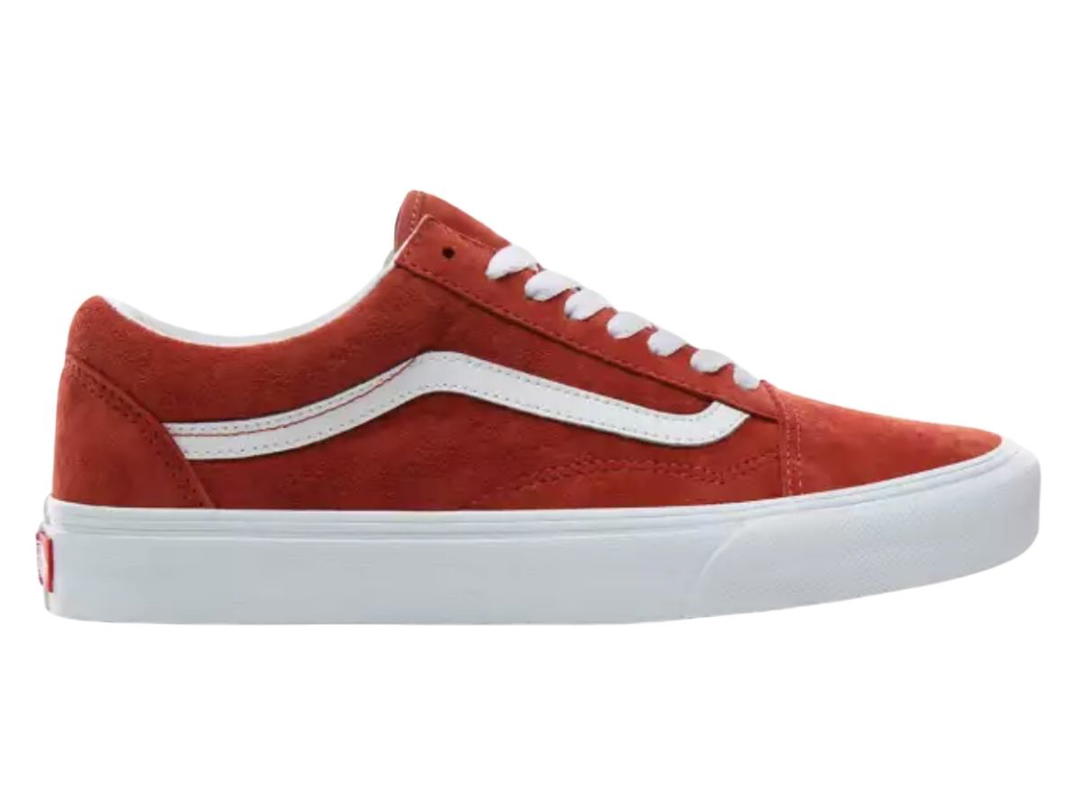 Vans VANS OLD SKOOL - PIG SUEDE BURNT BRICK/TRUE WHITE