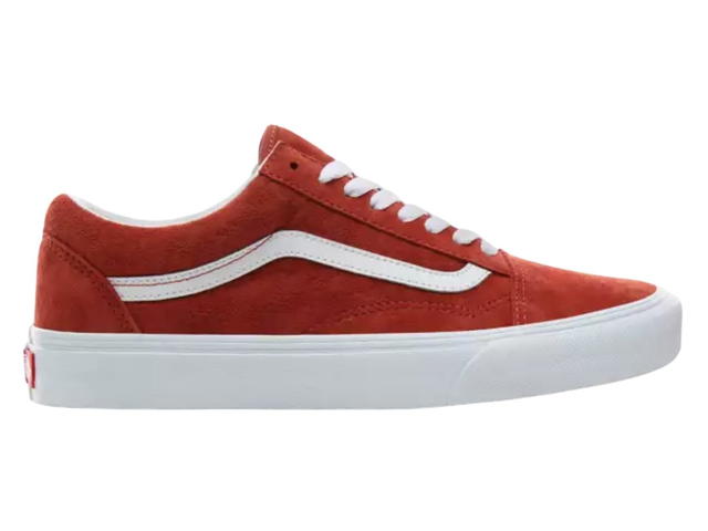 Vans VANS OLD SKOOL - PIG SUEDE BURNT BRICK/TRUE WHITE - view 1
