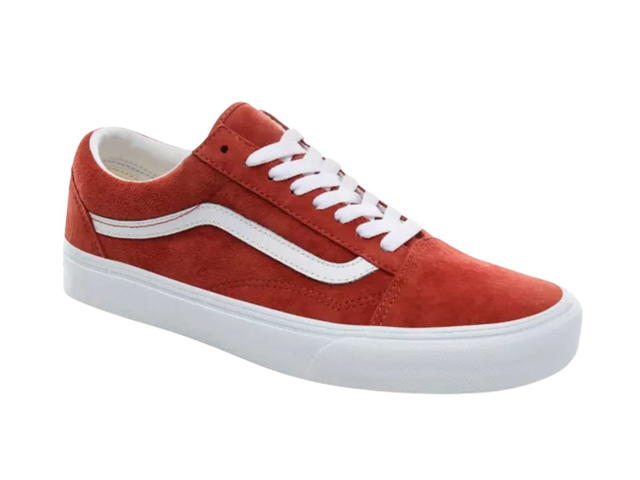 Vans VANS OLD SKOOL - PIG SUEDE BURNT BRICK/TRUE WHITE - view 3