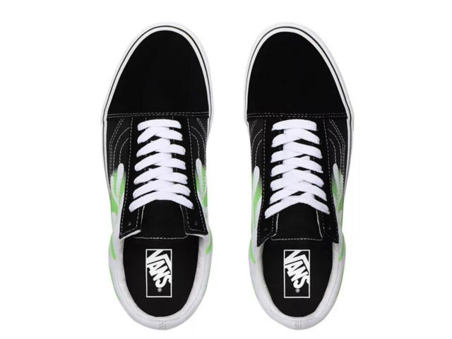 Vans Vans Old Skool Flame Black True White - view 3