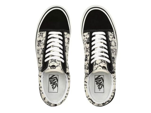 Vans VANS OLD SKOOL 36 DX - (ANAHEIM FACTORY) OG SKULLS/OG BLACK/OG WHITE - view 3
