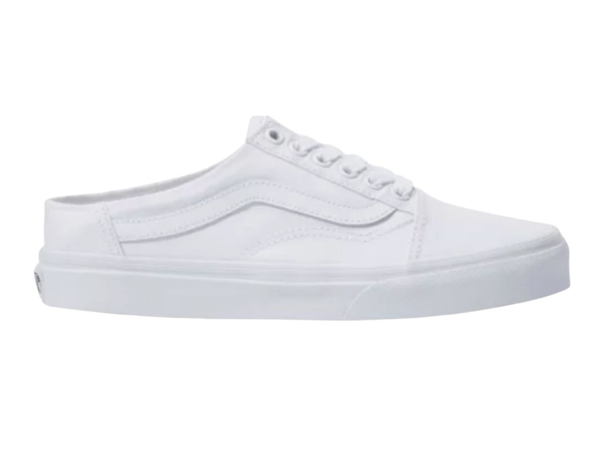 Vans VANS OLD SKOOL MULE - WHITE/TRUE WHITE