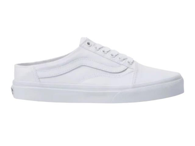 Vans VANS OLD SKOOL MULE - WHITE/TRUE WHITE - view 1