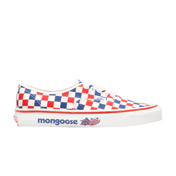 Vans Vans Our Legends x Authentic 44 DX 'Mongoose - Red Blue Checkerboard'