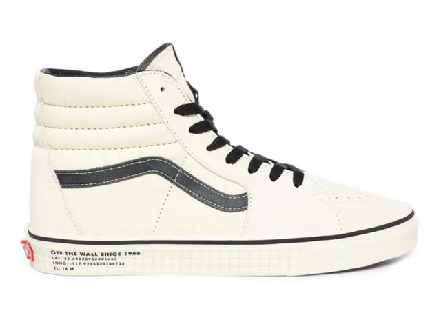 Vans VANS SK8-HI - (66 SUPPLY) ANTIQUE WHITE/BLACK - view 1