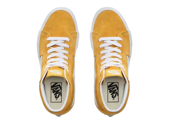 Vans VANS SK8-HI - PIG SUEDE MANGO MOJITO/TRUE WHITE - view 3