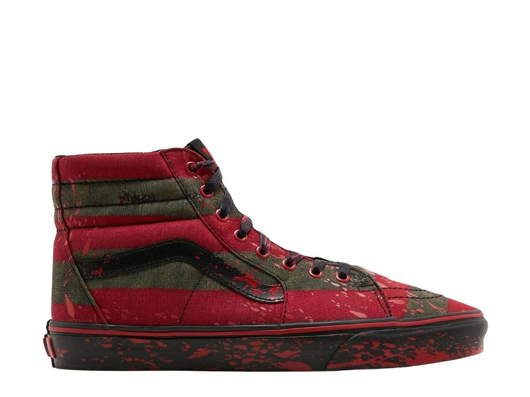 Vans Vans Sk8-Hi Horror Pack Nightmare on Elm Street Freddy Krueger