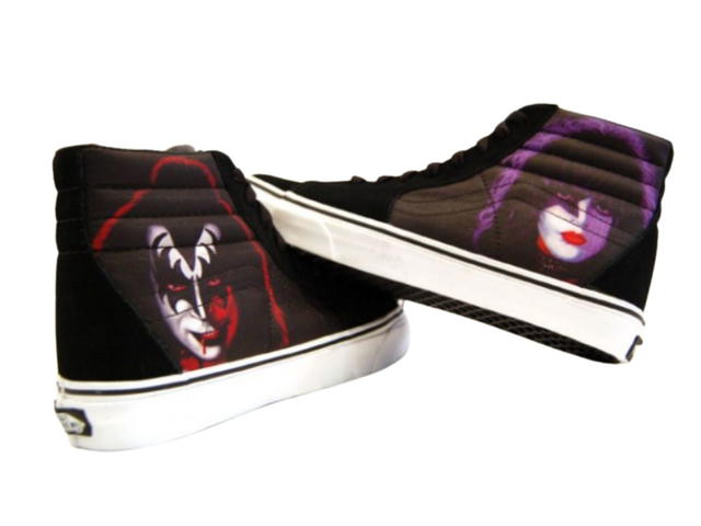 Vans VANS SK8-HI x KISS "Rock And Roll Over" "Singles" "Dressed to Kill" - view 3