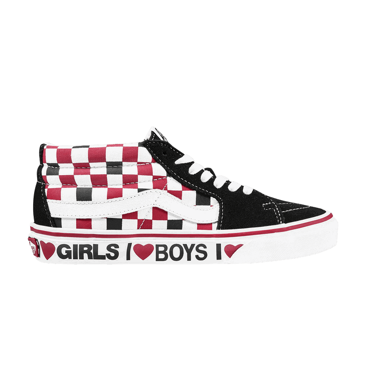 Vans Vans Sk8-Mid 'Checkerboard - I Heart'