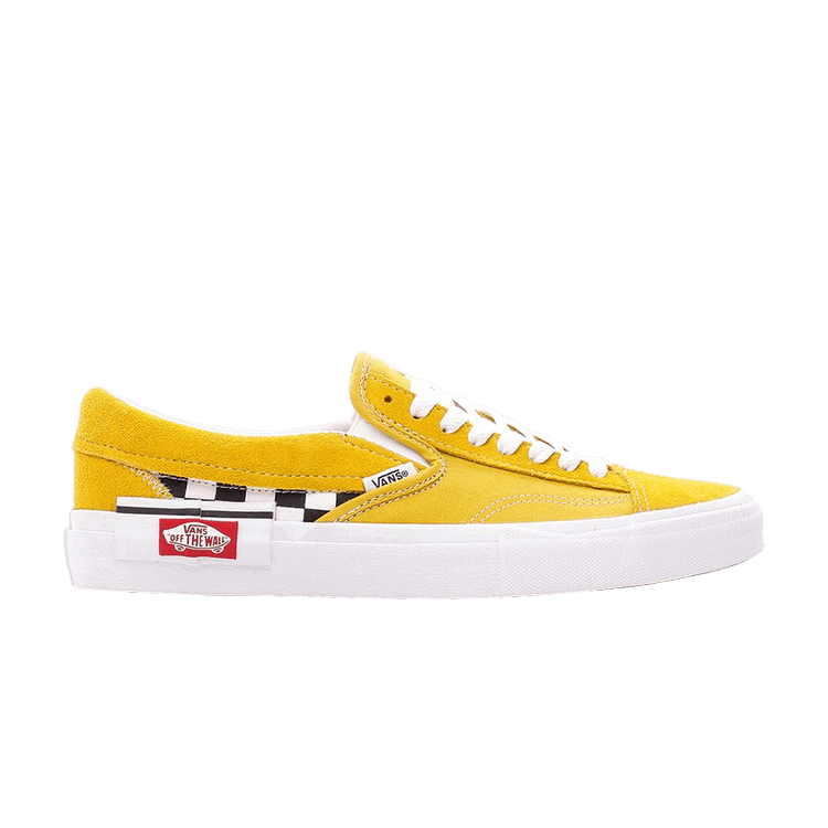 Vans Vans Slip-On Cap Checkerboard Yolk Yellow