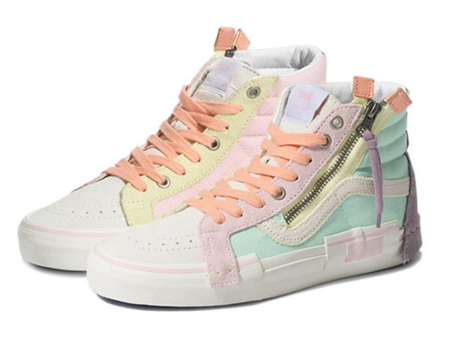 Vans VANS UA SK8-HI REISSUE CAP PASTEL MULTI / TRUE WHITE - view 3