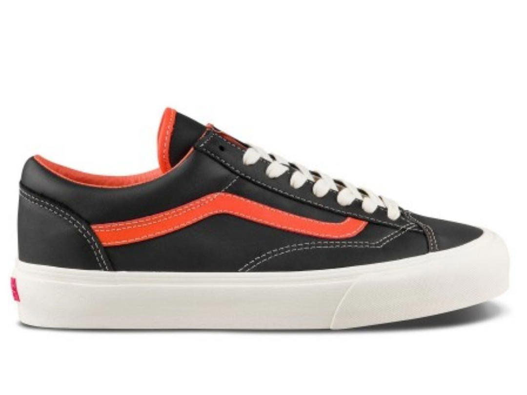 Vans VANS UA STYLE 36 VLT LX LEATHER FLAME / BLACK