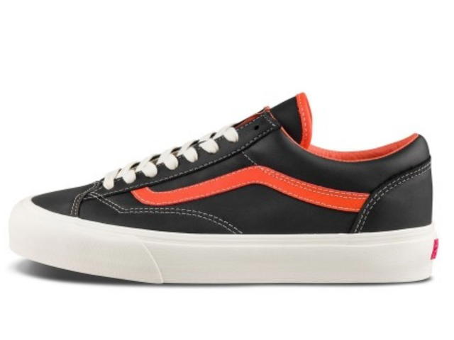 Vans VANS UA STYLE 36 VLT LX LEATHER FLAME / BLACK - view 2