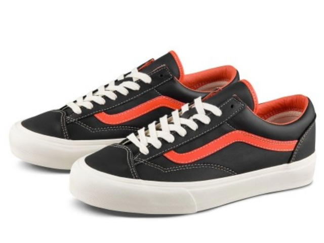 Vans VANS UA STYLE 36 VLT LX LEATHER FLAME / BLACK - view 3