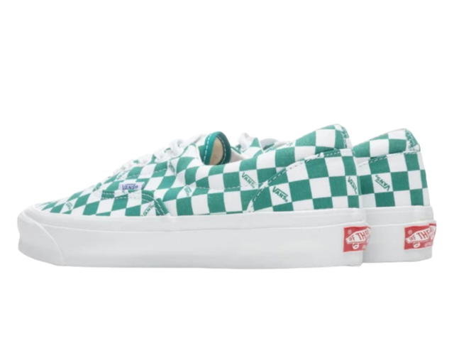 Vans VANS Vault OG Era Lx Checkerboard Logo Cadmium Green - view 2