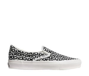 Buy Vans Vault Slip-On LX Comme des Garcons White Black at Sasom – Authentic and Ready to Ship