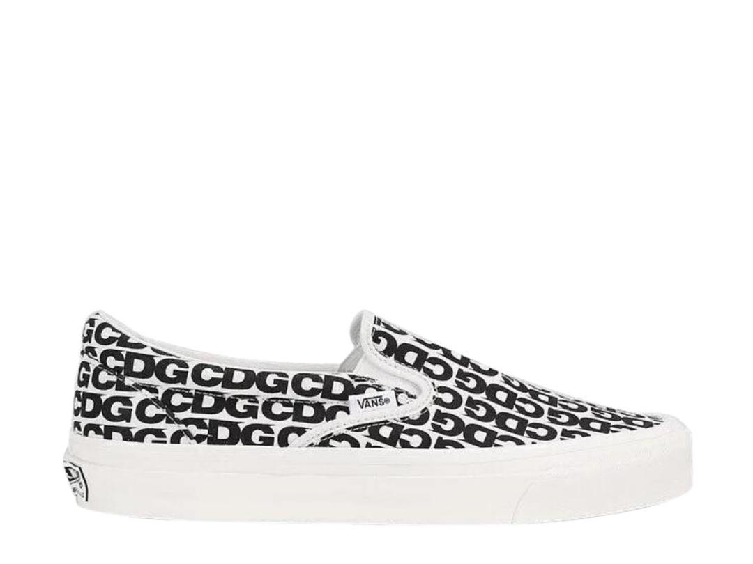 Vans Vans Vault Slip-On LX Comme des Garcons White Black