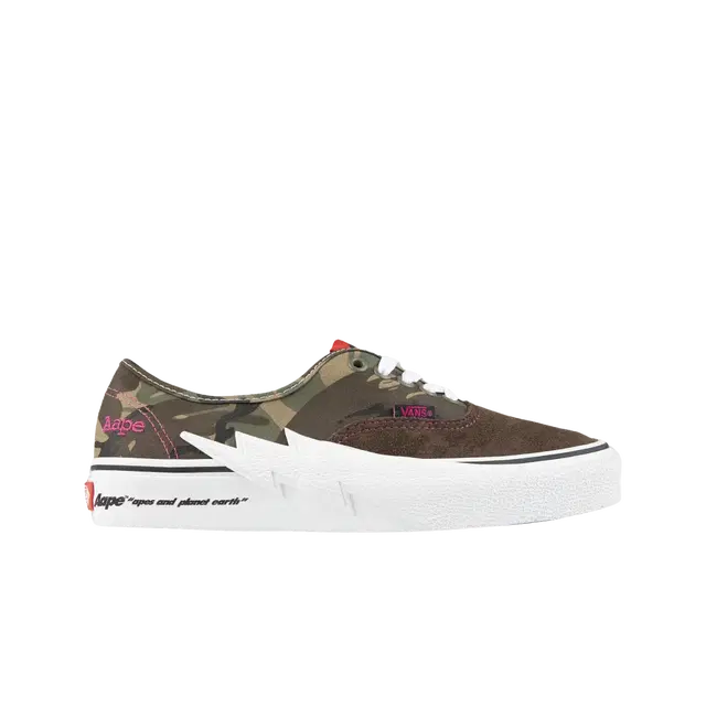 Vans Vans x AAPE Authentic Bolt Khaki - view 2