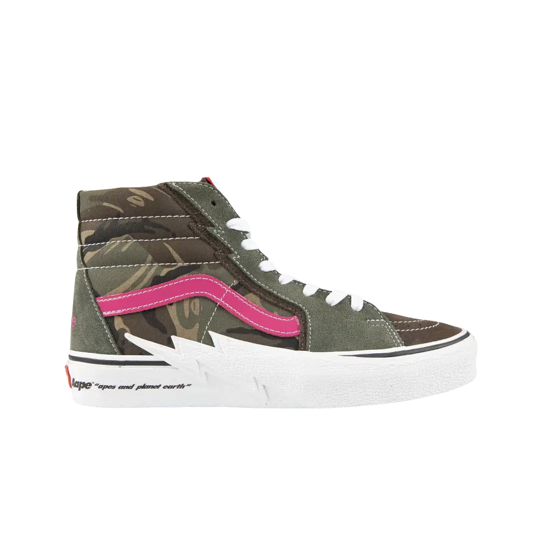 Vans Vans x AAPE Sk8-Hi Bolt Khaki